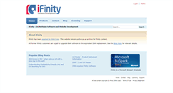 Desktop Screenshot of ifinity.com.au