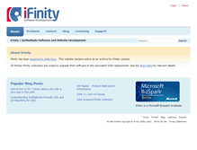 Tablet Screenshot of ifinity.com.au